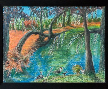 Oil Pastel Painting #11