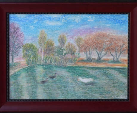 Oil Pastel Painting #014